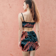 Lade das Bild in den Galerie-Viewer, 2-tgl. Set Jumpsuit Strandkleid Anzüge Y05 für Damen Frauen mit Foto Text selbst gestalten und bedrucken