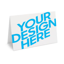 Lade das Bild in den Galerie-Viewer, Grußkarte Fotokarte Postkarte in horizontalen Version mit Fotos Muster Text Logo selbst gestalten und bedrucken