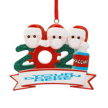 Lade das Bild in den Galerie-Viewer, Weihnachtsmann deko klein Weihnachtsdeko mit Flagge als Anhänger für Weihnachten mit Foto & Text selbst gestalten und bedrucken