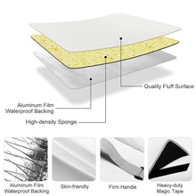 Lade das Bild in den Galerie-Viewer, Quadratische Picknickdecke Stranddecke Wasserdichte schnelltrocknende Picknickmatte für den Strand Outdoor Camping Picknick und Wandern mit Foto selbst gestalten und bedrucken