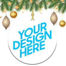 Lade das Bild in den Galerie-Viewer, Rundes Keramik-Souvenir 7,2*7,2cm selbst gestalten und bedrucken