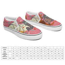 Lade das Bild in den Galerie-Viewer, Damen / Frauen SLIP ON Canvas Schuhe Segeltuchschuhe (Nicht gespiegelt) selbst gestalten und bedrucken