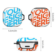 Lade das Bild in den Galerie-Viewer, Kopfhörer Schutzhülle Kompatibel mit Samsung Galaxy Buds Live/Galaxy Buds Pro Hülle Earbuds mit Fotos Muster Text Logo selbst gestalten und bedrucken