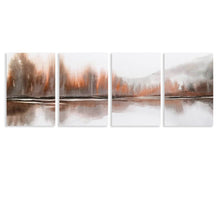 Lade das Bild in den Galerie-Viewer, Ganzes Bild Vertikale Version 2:3 hängende Poster 4 Panel / Wandbilder 4-teilig / Leinwand Malerei mit Foto selbst gestalten und bedrucken