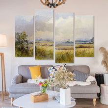 Lade das Bild in den Galerie-Viewer, Ganzes Bild Vertikale Kombination 4 Panel hängende Poster / Leinwand Malerei Wandbilder 4-teilig mit Foto selbst gestalten und bedrucken