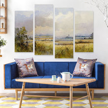 Lade das Bild in den Galerie-Viewer, Ganzes Bild Vertikale Kombination 4 Panel hängende Poster / Leinwand Malerei Wandbilder 4-teilig mit Foto selbst gestalten und bedrucken