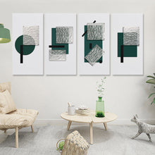 Lade das Bild in den Galerie-Viewer, Multi-Image-Design Druck Vertikale Version 1:2 hängende Poster 4 Panel / Wandbilder 4-teilig / Leinwand Malerei mit Foto selbst gestalten und bedrucken