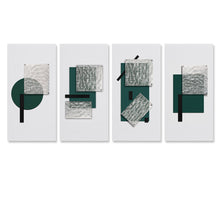 Lade das Bild in den Galerie-Viewer, Multi-Image-Design Druck Vertikale Version 1:2 hängende Poster 4 Panel / Wandbilder 4-teilig / Leinwand Malerei mit Foto selbst gestalten und bedrucken