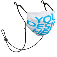 Lade das Bild in den Galerie-Viewer, Kinder Mund-Nasen-Masken Gesichtsmaske mit Ohrhaken mit Foto Text selbst gestalten und bedrucken