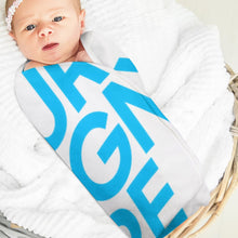 Lade das Bild in den Galerie-Viewer, Kinder Anti-Rutsch Runde Decke Teppich Kuscheldecke Flauschige Decke Flauschige Tagesdecke mit Fotos Muster Text Logo selbst gestalten und bedrucken