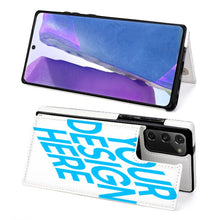 Lade das Bild in den Galerie-Viewer, Klapphülle & Flipcase Handyhülle für Samsung Galaxy Note 20 mit Foto selbst gestalten und bedrucken