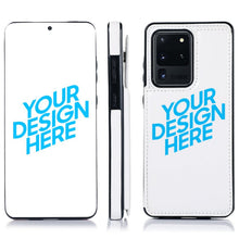 Lade das Bild in den Galerie-Viewer, TPU Leder Flip Handyhülle Samsung S20 Ultra mit Foto selbst gestalten und bedrucken
