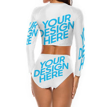 Lade das Bild in den Galerie-Viewer, CL7021 Badeanzug Bikini selbst gestalten und bedrucken