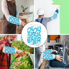 Lade das Bild in den Galerie-Viewer, 2 Stück Packung Wasserdichte Manschette Armstulpen Schutzärmel mit Fotos Muster Text Logo selbst gestalten und bedrucken