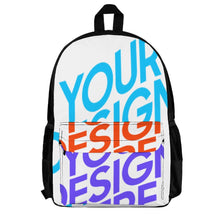Lade das Bild in den Galerie-Viewer, Multi-Image-Druck Rucksack Schulrucksack Businessrucksack Reiserucksack Sportrucksack mit Taschen mit Fotos Muster Text Logo selbst gestalten und bedrucken