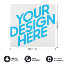 Lade das Bild in den Galerie-Viewer, Geschirrtuch / Abwaschtuch / Wischlappen aus Flanell mit Foto selbst gestalten und bedrucken