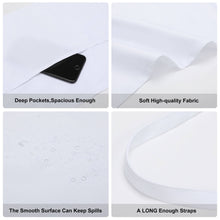 Lade das Bild in den Galerie-Viewer, Halblange Schürze Bistroschürze mit Taschen selbst gestalten und bedrucken