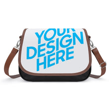 Lade das Bild in den Galerie-Viewer, Ledertasche Leder Schultertasche Damen/Herren selbst gestalten und bedrucken