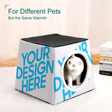 Lade das Bild in den Galerie-Viewer, Kapsel Haustier Waterloo Katzenhundekorb Indoor mit Foto selbst gestalten und bedrucken