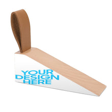 Lade das Bild in den Galerie-Viewer, Türstopper Zugluftstopper aus Holz mit Foto selbst gestalten und bedrucken