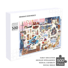 Lade das Bild in den Galerie-Viewer, 500 Teile / 1000 Teile Holz Foto Puzzle selbst gestalten und bedrucken