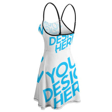 Lade das Bild in den Galerie-Viewer, Sexy NZ002 Sommerkleid Sling Kleid Strapskleid Damen / Frauen selbst gestalten und bedrucken