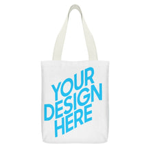 Lade das Bild in den Galerie-Viewer, 32×38cm Einseitiger Druck Canvas Tote Tasche Stoffbeutel Einkaufstasche mit Innentasche selbst gestalten und bedrucken