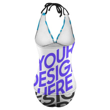 Lade das Bild in den Galerie-Viewer, Multi-Image-Druck Damen Sommer Tief-V Tankini Set 2 tlg. F48KA01 mit Fotos Muster Text Logo selbst gestalten und bedrucken