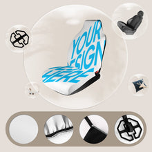 Lade das Bild in den Galerie-Viewer, Personalisierter Autositzbezug 1-tlg. oder 2-tlg. mit Fotos Muster Text Logo selbst gestalten und bedrucken