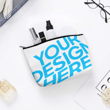 Lade das Bild in den Galerie-Viewer, Kulturbeutel Kosmetiktasche Reisekosmetiktasche Schminktasche Waschbeutel mit Fotos Muster Text Logo selbst gestalten und bedrucken