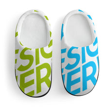 Lade das Bild in den Galerie-Viewer, Teil Druck Kinder Jungen / Mädchen Winter Pantoffel Hausschuhe Slipper mit Foto Design Motiv Text selbst gestalten und bedrucken