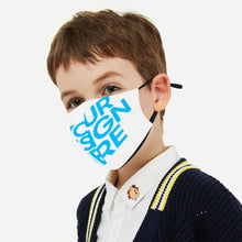 Lade das Bild in den Galerie-Viewer, Dreidimensionale atmungsaktive Kindermaske Gesichtsmaske KZ10 selbst gestalten