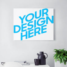 Lade das Bild in den Galerie-Viewer, Horizontale Version Leinwandbild Wandbild mit Fotos Muster Text Logo selbst gestalten und bedrucken