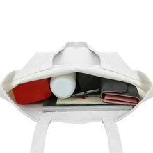 Lade das Bild in den Galerie-Viewer, 38*42cm Einseitiger Druck Baumwolle und Leinen Tote Bag Jutebeutel Stoffbeutel Einkaufstasche selbst gestalten und bedruckren