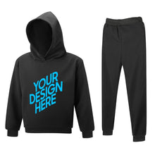 Lade das Bild in den Galerie-Viewer, Kapuzenpullover Hoodies Set mit Wärmeübertragung für Kinder & Jugendliche selbst gestalten und bedrucken