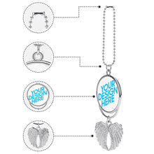 Lade das Bild in den Galerie-Viewer, Anhänger für Auto mit Fotos doppelseitiger Druck selbst gestalten und bedrucken