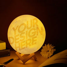 Lade das Bild in den Galerie-Viewer, Dreifarbiger PLA Mondlampen Doppelseitiger Druck selbst gestalten und bedrucken