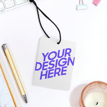 Lade das Bild in den Galerie-Viewer, Auto Aromatherapie Tabletten Auto Lufterfrischer Duft-Spender Duftbaum Raumduft Fahrzeugduft (5 Stück/Packung) mit Foto Design Motiv Text selbst gestalten und bedrucken