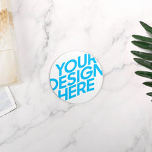 Lade das Bild in den Galerie-Viewer, Holz Geburtstafeln Geburtskarte Geburtsschilder Rund des Babys mit Fotos Muster Text Logo selbst gestalten und bedrucken