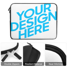 Lade das Bild in den Galerie-Viewer, Laptoptasche Notebook-Tasche Schutz-Hülle für Laptop 10" 12" 13" 15" 17" Zoll (Beidseitiger Druck mit demselben Bild) mit Fotos Muster Text Logo selbst gestalten und bedrucken