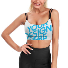 Lade das Bild in den Galerie-Viewer, YJ034 Sport BH Bra Tank Top Damen / Frauen selbst gestalten und bedrucken