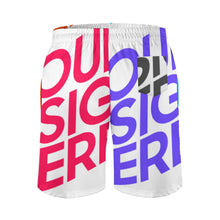 Lade das Bild in den Galerie-Viewer, Multi-Image-Druck Herren Schnelltrocknende Badeshorts Badehose Beachshorts Kordelzug Boardshorts Schwimmhose Männer D1P mit Fotos Muster Text Logo selbst gestalten und bedrucken