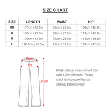 Lade das Bild in den Galerie-Viewer, Einzelbilddruck Damen / Frauen Hose mit weitem Bein Stretch-Hose für Frühling- / Sommer mit Foto Text Muster selbst gestalten und bedrucken
