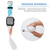 Lade das Bild in den Galerie-Viewer, Silikonband für Apple Armbanduhr mit Foto selbst gestalten und bedrucken
