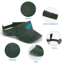 Lade das Bild in den Galerie-Viewer, Visor (1-St) Sonnenvisor mit Schirm aus hochwertiger Baumwolle mit Foto / Text selbst gestalten und bedrucken