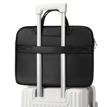 Lade das Bild in den Galerie-Viewer, Laptoptasche Notebooktasche Businesstasche aus Leder mit Foto Design Motiv Text selbst gestalten und bedrucken