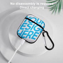 Lade das Bild in den Galerie-Viewer, Apple Airpods 1 2 Bluetooth Headset Schutzhülle Case Cover mit Fotos Muster Text Logo selbst gestalten und bedrucken