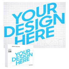 Lade das Bild in den Galerie-Viewer, 520 Teile Holz Puzzle Fotopuzzle selbst gestalten und bedrucken