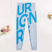 Lade das Bild in den Galerie-Viewer, Allover-Print Yoga Hose Trainingstights Sportleggings Yogahose Jogginghose WHC003 mit Fotos Muster Text Logo selbst gestalten und bedrucken
