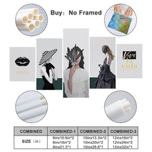 Lade das Bild in den Galerie-Viewer, 5 Panel hängende Poster Multi-Image-Design ( Vertikale Kombination ) / Leinwandbild 5-teilig / Wandbilder mit Foto selbst gestalten und bedrucken